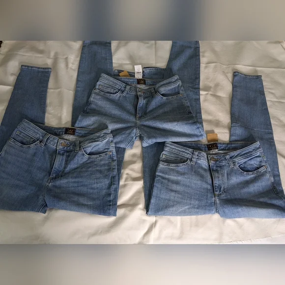 3 New Lee Legendary Skinny 30x28 Blue Denim Jeans, T3W - Picture 7 of 11